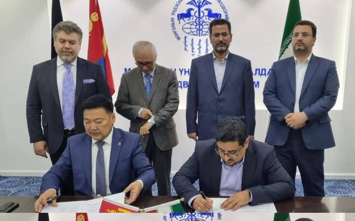 امضای تفاهم نامه همکاری‌های معدنی ایران و مغولستان

