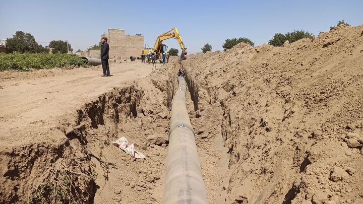 اصلاح ۳۵۰۰ متر شبکه آبرسانی در شهر همدان