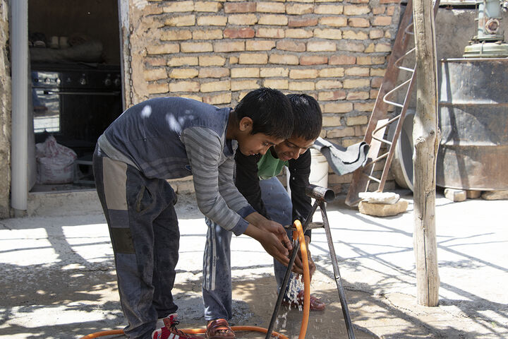 اوقات فراغت کودکان در روستاهای اطراف کهریزک
