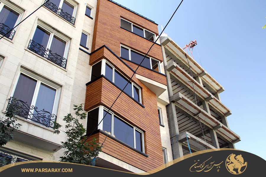 ترموود برای فضاهای خارجی ساختمان