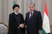 رئیس‌جمهور تاجیکستان از رئیسی استقبال کرد