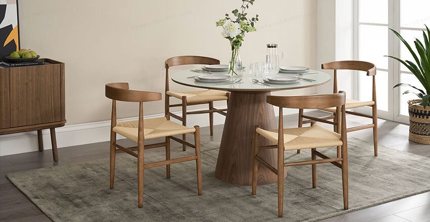 میز ناهار خوری گرد بهتر است یا مستطیلی؟