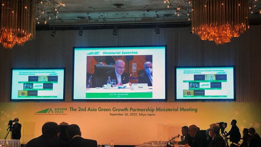 وزیر نفت در سومین نشست وزارتی مشارکت در رشد سبز آسیا حضور یافت