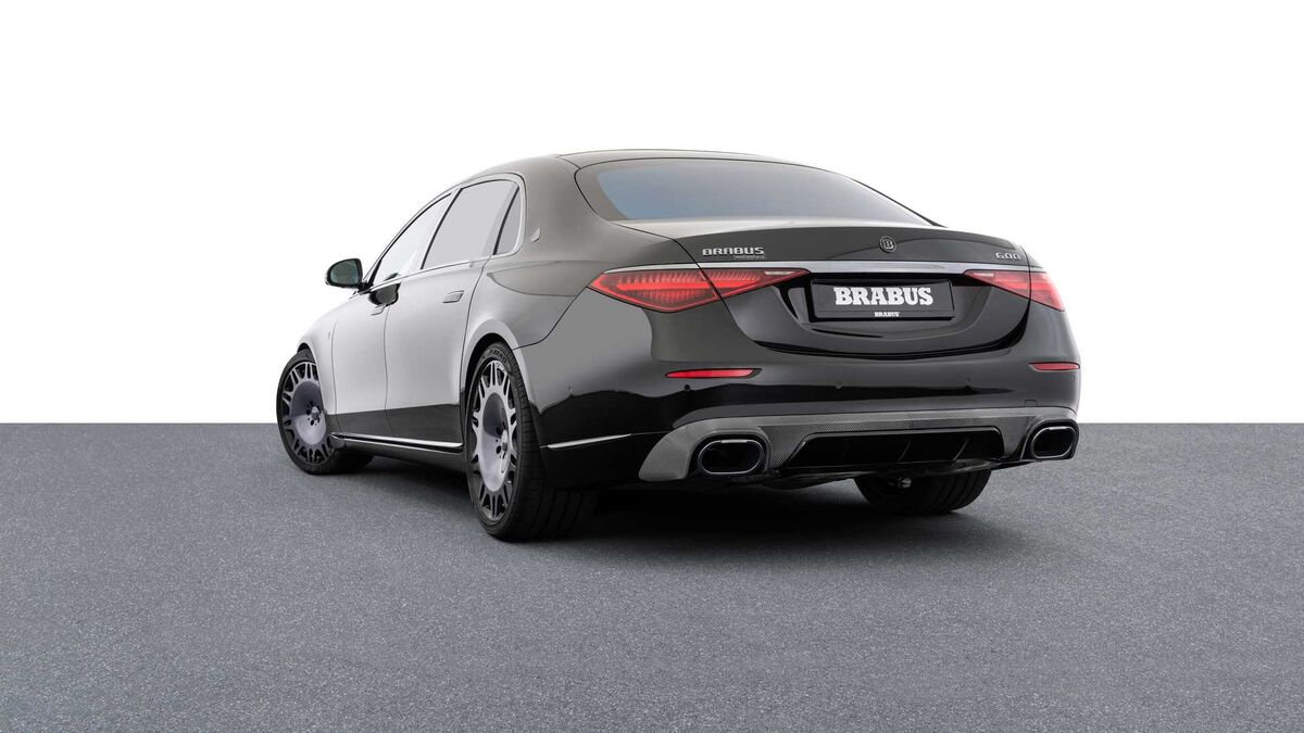 شاهکار ۶۰۰ اسب بخاری براباس| فیروزه ای، رنگ جدید لوکس سازان آلمانی شد