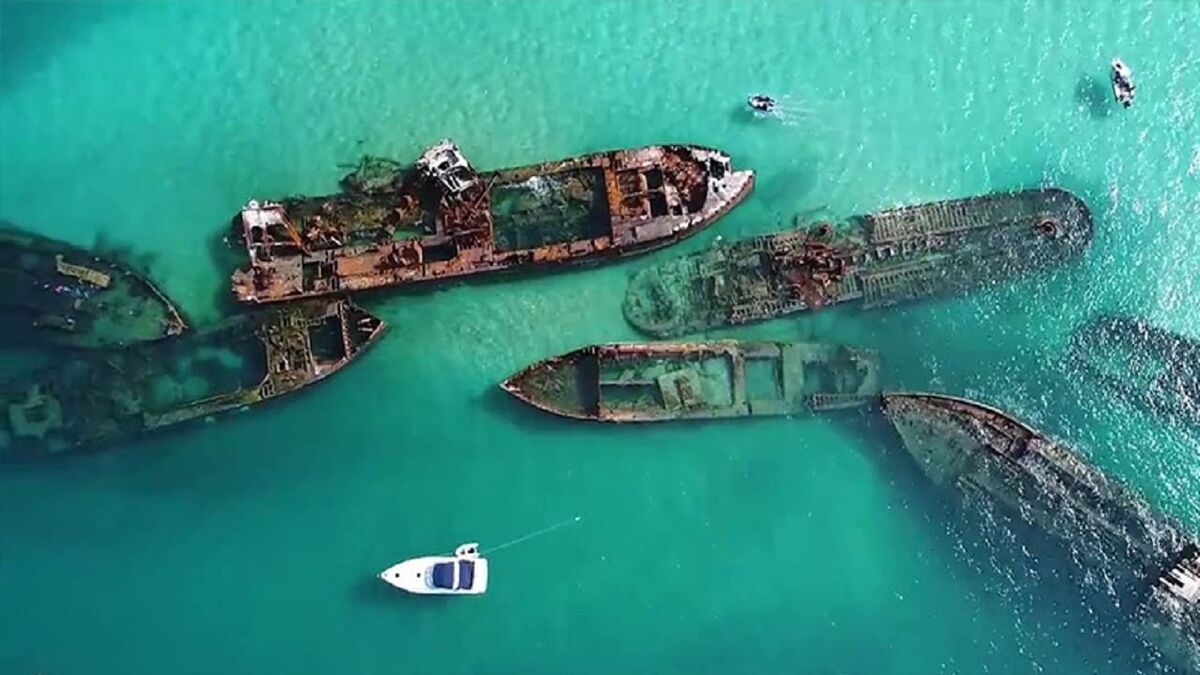 کشتی‌های غرق شده در استرالیا