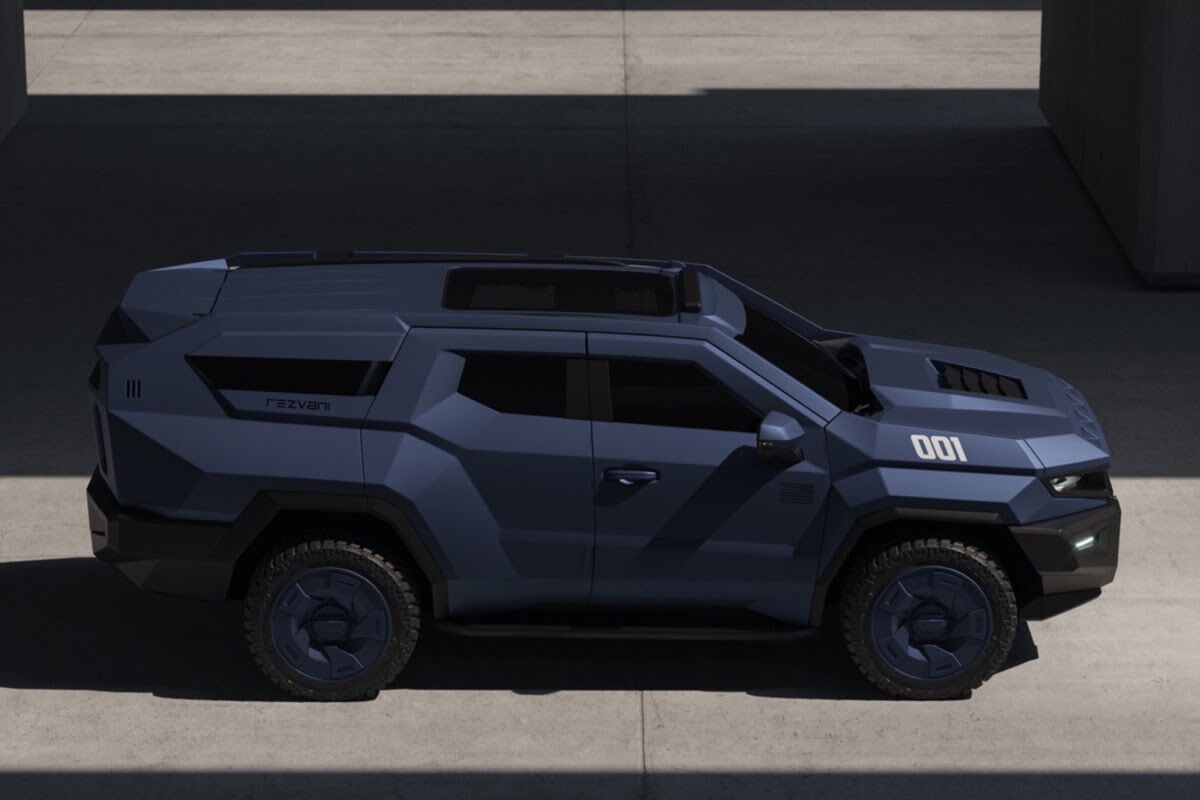 رضوانی موتورز اس یو وی هفت نفره تولید می کند| لوکس اما زرهی با قیمت 249 هزار دلار