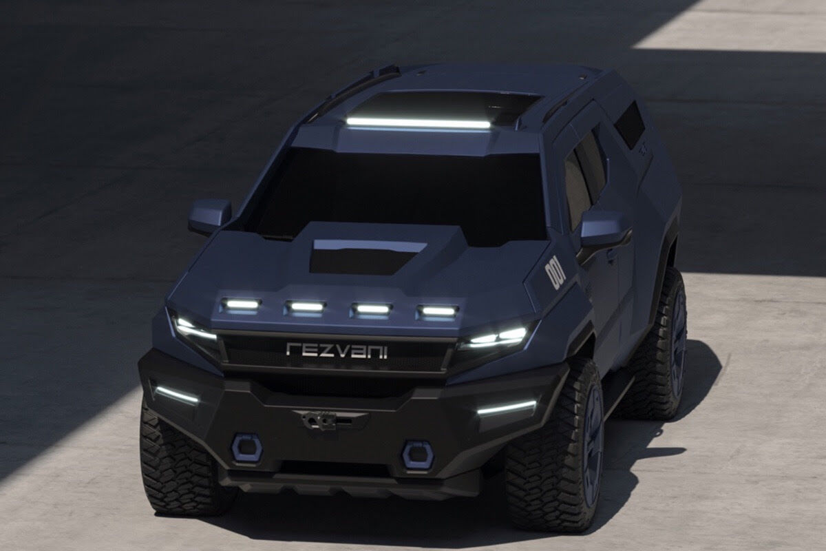 رضوانی موتورز اس یو وی هفت نفره تولید می کند| لوکس اما زرهی با قیمت 249 هزار دلار