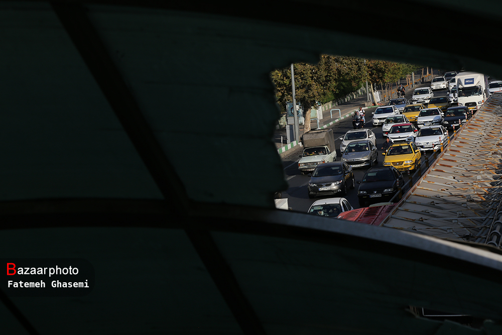 سنگینی ترافیک های پاییزی بر شانه های پایتخت