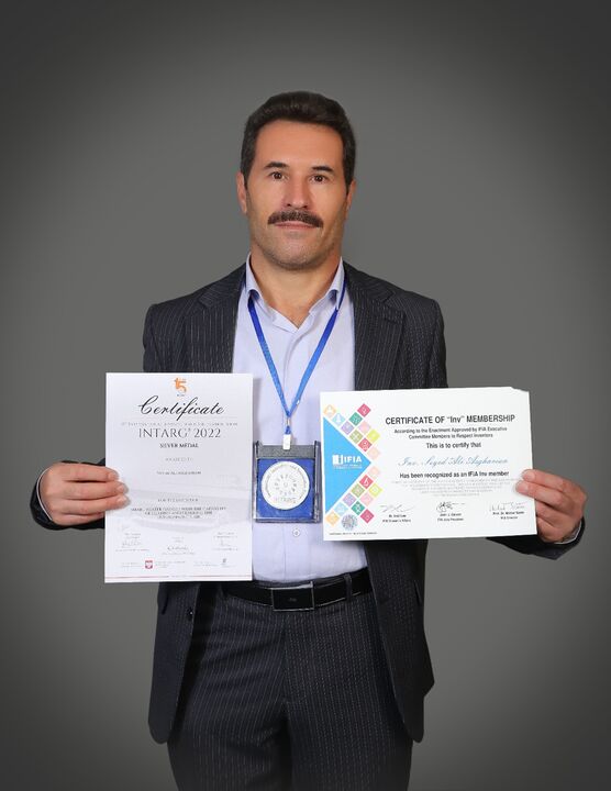 مدال نقره مسابقات کاتوویتس لهستان ۲۰۲۲ در دستان سید علی اصغریان
