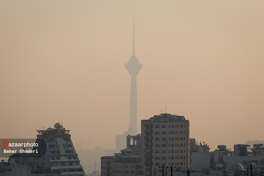 وضعیت هوای تهران قرمز شد