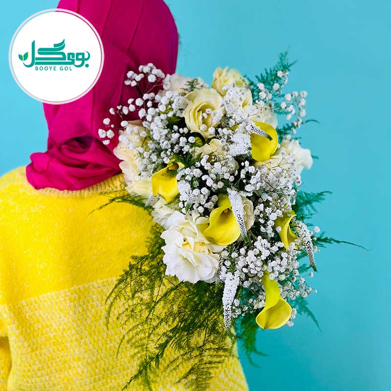 دسته گل عروس آبشاری