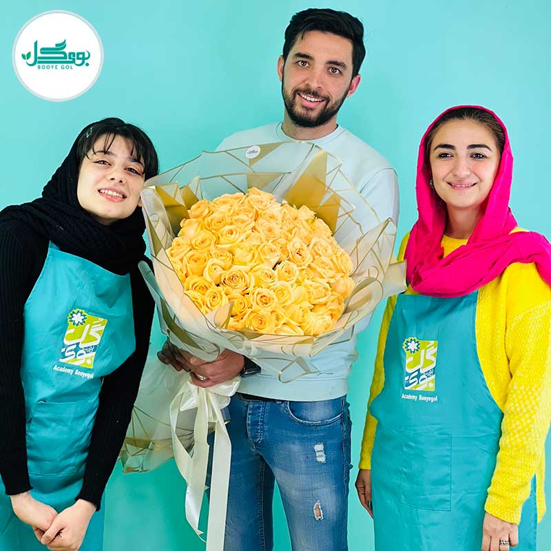 دستع گل گرد بوی گل