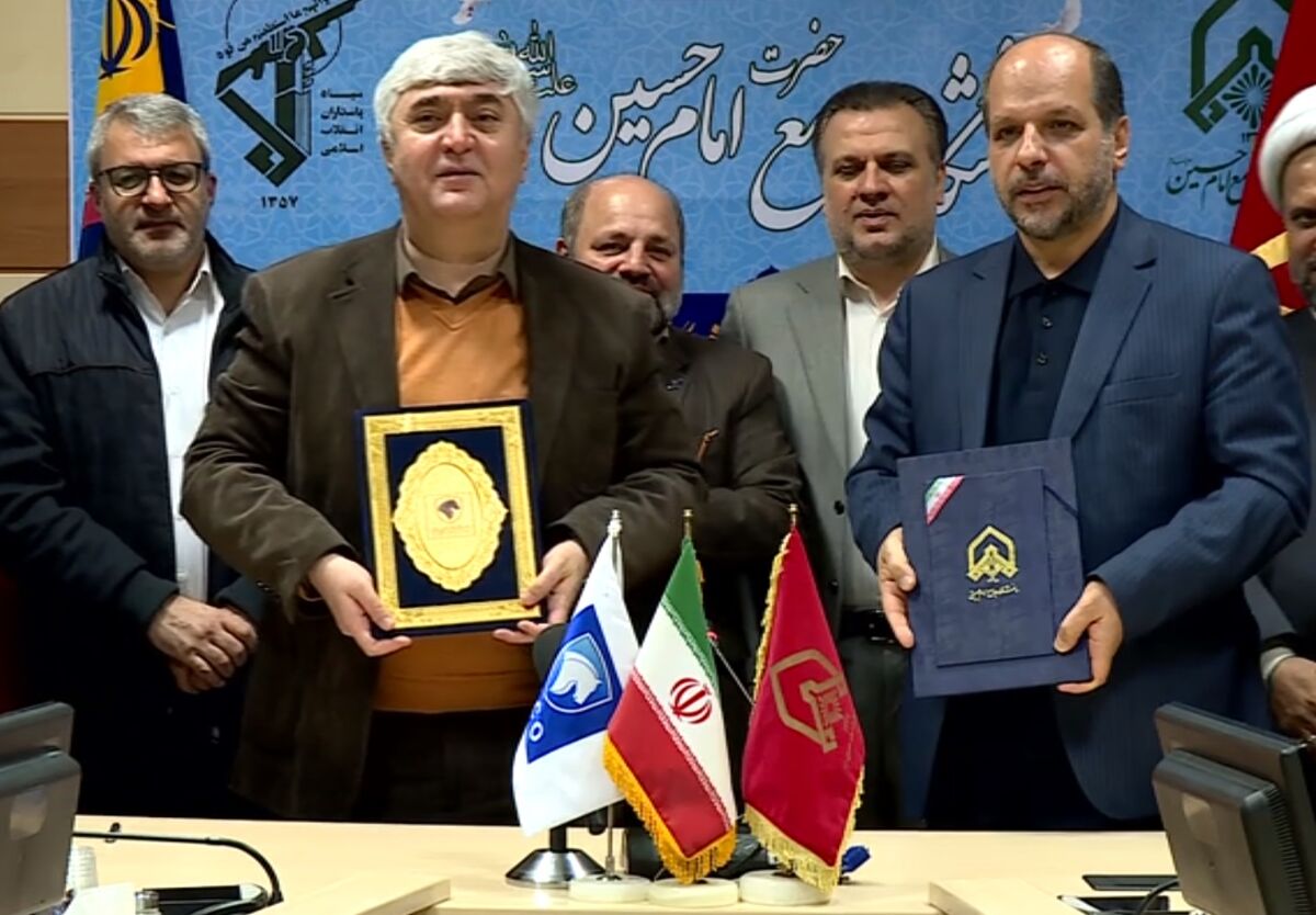 همکاری دانشگاه امام حسین(ع) با ایران خودرو برای حل مسائل صنعت خودرو