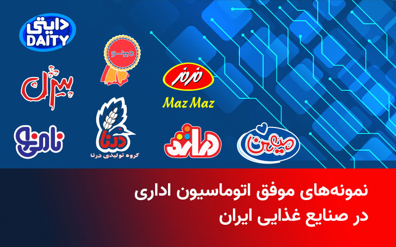 کاربرد نرمافزارهای اتوماسیون اداری و مدیریت فرآیندهای کسب و کار در صنایع غذایی