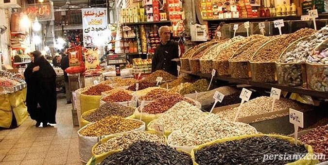 بازار میلیونی آجیل در اصفهان| سفره‌های یلدا کوچک می‌شود 