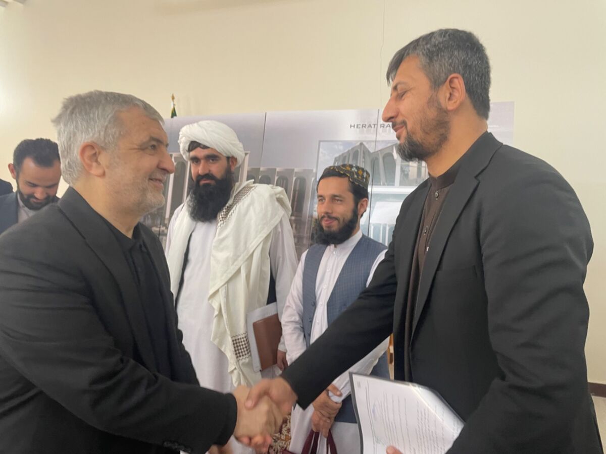  اولین قرارداد ریلی میان ایران و افغانستان نهایی شد