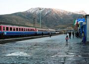 قطار تهران-شیراز با تلاش مامورین فنی به سیر خود ادامه داد