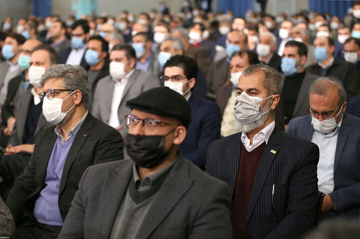 دیدارتولیدکنندگان،کارآفرینان و فعالان عرصه های دانش بنیان با مقام معظم رهبری