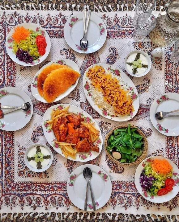 لیست تهیه انواع غذاها برای وعدهی ناهار
 لیست تهیه انواع غذاها برای وعدهی ناهار