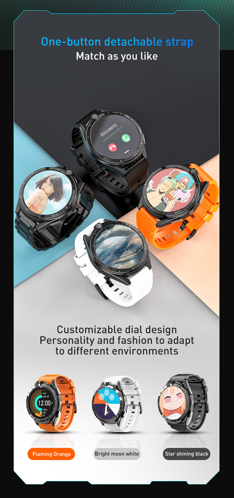 ساعت هوشمند مدل lemfo lem16