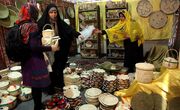 برگزاری نمایشگاه صنایع دستی روستایی در باغ جهانی فین کاشان