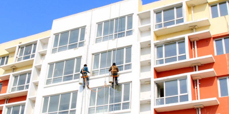 جدیدترین روش های رنگ آمیزی نمای ساختمان