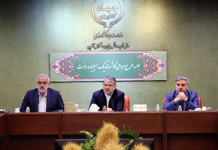 حمایتهای رهبر انقلاب پشتوانه مهم طرح کاشت یک میلیارد درخت است حمایتهای رهبر انقلاب پشتوانه مهم طرح کاشت یک میلیارد درخت است