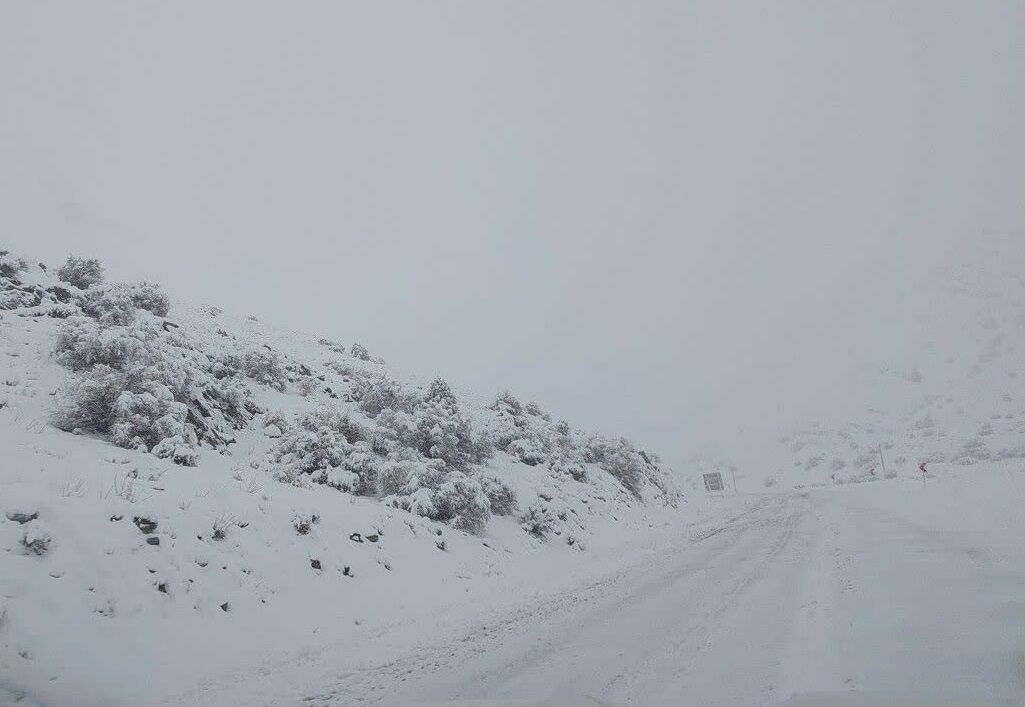 برف استان سمنان را غافل‌گیر کرد | آخرین تقلاهای زمستان 
