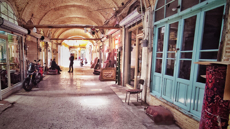 بازار زنجان طولانی ترین بازار سرپوشیده ایران