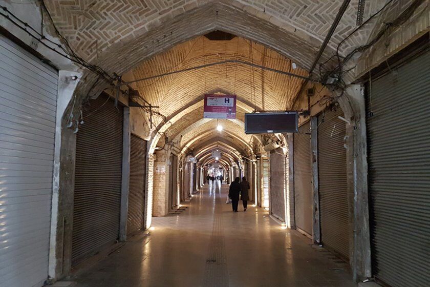 بازار زنجان طولانی ترین بازار سرپوشیده ایران