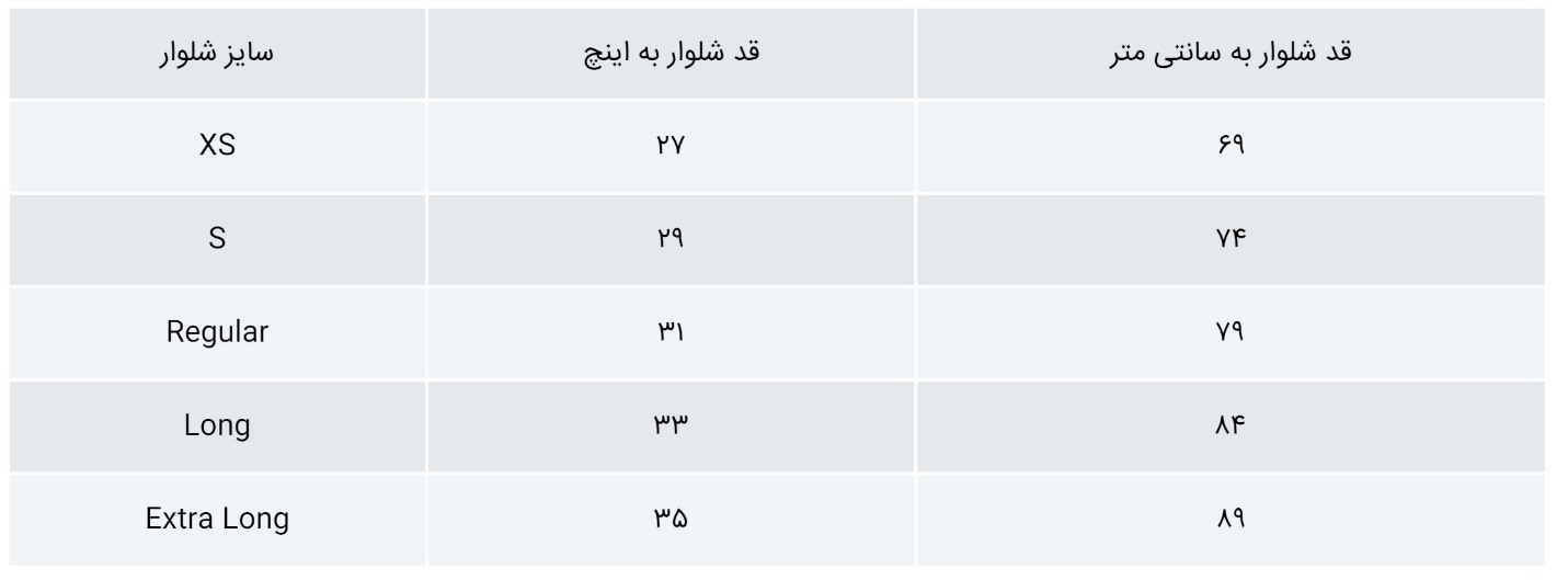 سایز شلوار مردانه را چگونه انتخاب کنم؟(راهنمای جامع سایز شلوار)