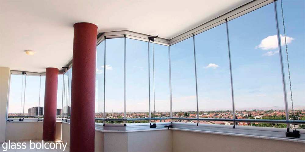 بالکن شیشه ای