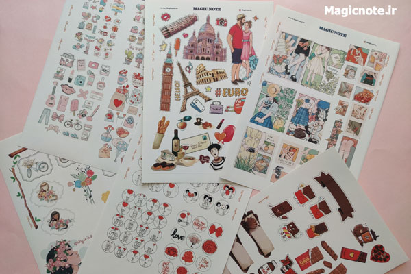 خرید لوازم تحریر فانتزی در اصفهان از فروشگاه مجیک نوت