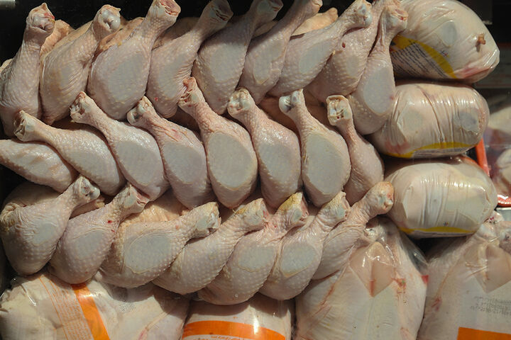 قیمت انواع مرغ در اول بهمن ۱۴۰۲
