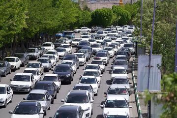 انسداد محور فیروزکوه و ترافیک سنگین در چالوس و هراز