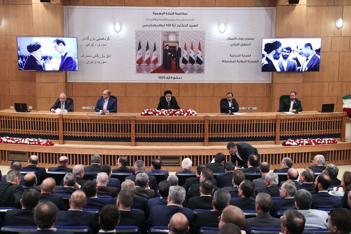 نشست مشترک بازرگانان ایرانی و سوری 