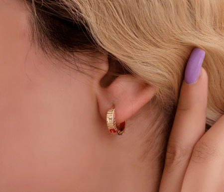 عکس گوشواره طلا کلیپسی