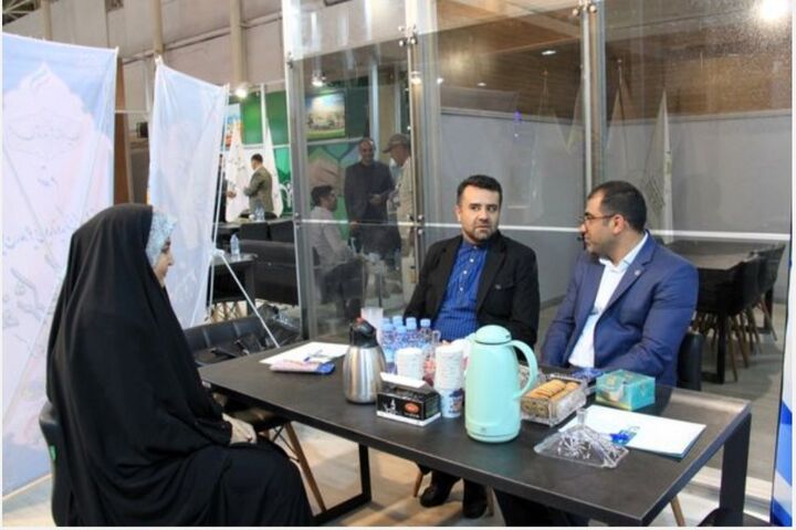 بازدید مدیرعامل گروه هتل های ایرانگردی و جهانگردی از نمایشگاه ایران اکسپو  بازدید مدیرعامل گروه هتل های ایرانگردی و جهانگردی از نمایشگاه ایران اکسپو