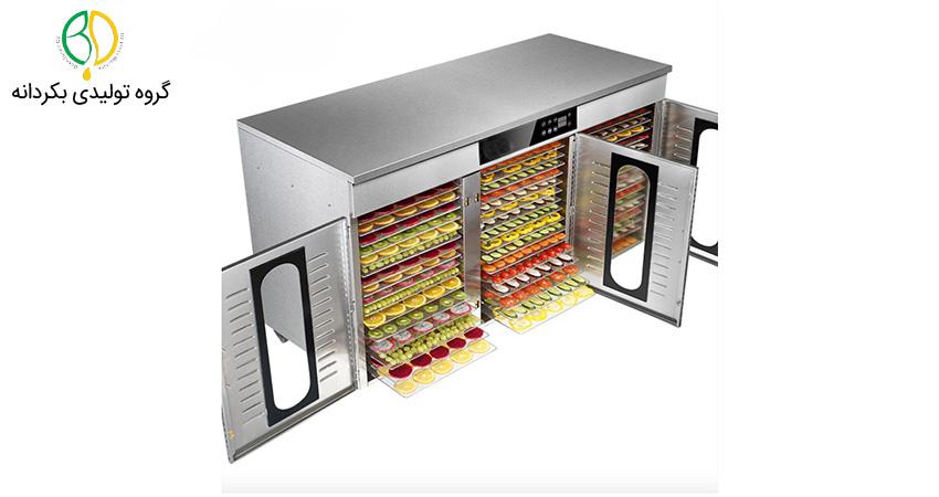 قیمت دستگاه میوه خشک کن بکردانه