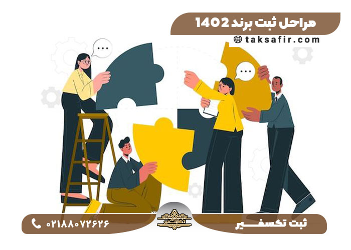 مراحل ثبت برند 1402