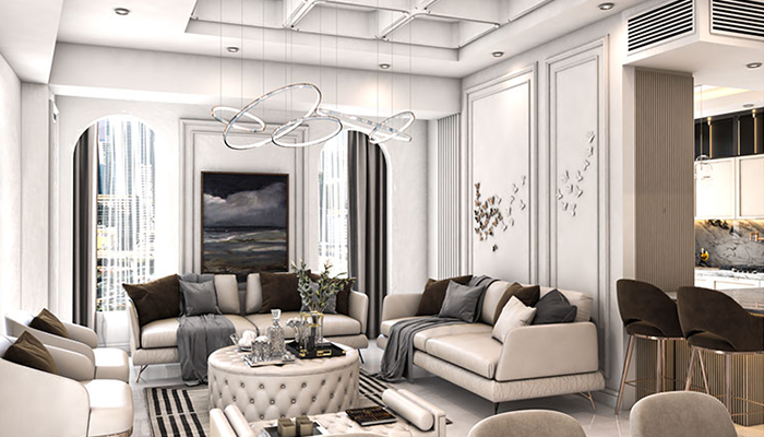 جدیدترین ایده های طراحی داخلی ساختمان دوبلکس مدرن