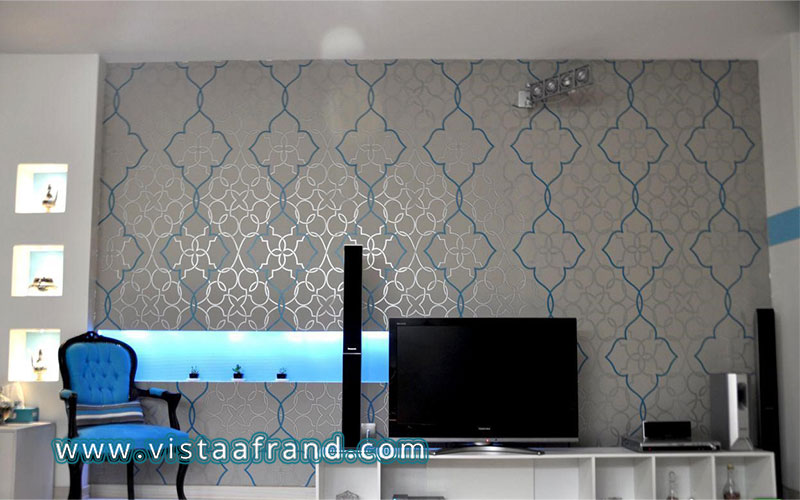 فروش کاغذ دیواری جدید برای پذیرایی؛ طرح لاکچری و شیک | ویستا افرند