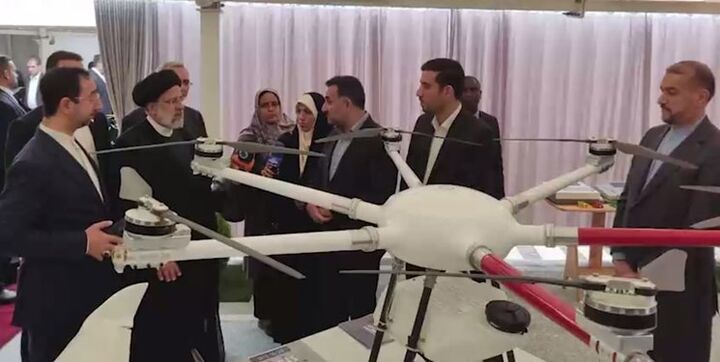 رونمایی از پهپادهای ایرانی در نایروبی با حضور رئیس جمهور رونمایی از پهپادهای ایرانی در نایروبی با حضور رئیس جمهور