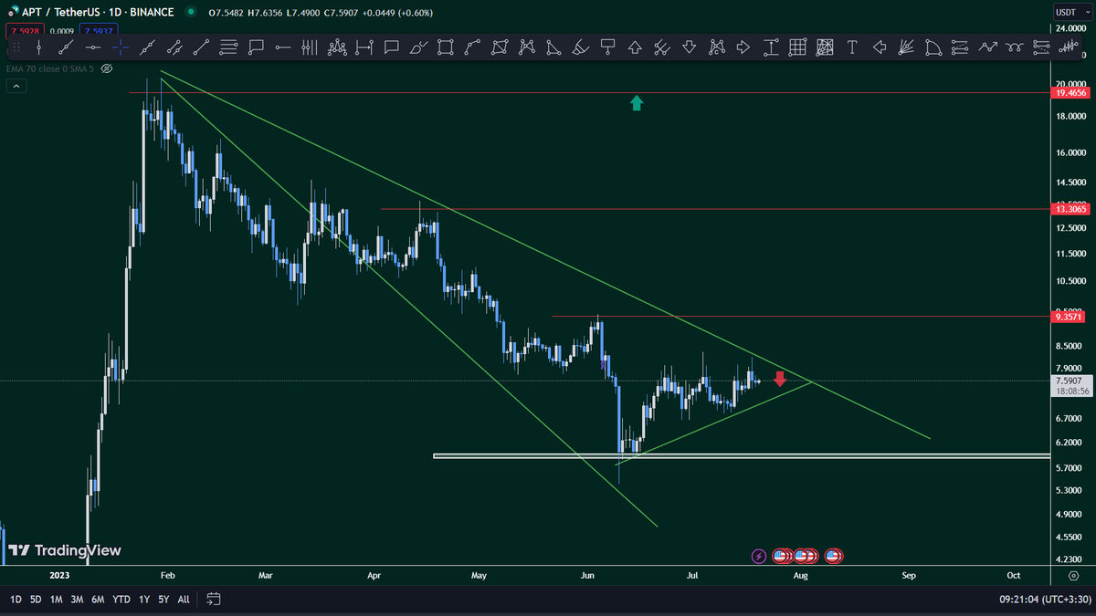 رشد آپتوس در میان مدت و بلند مدت