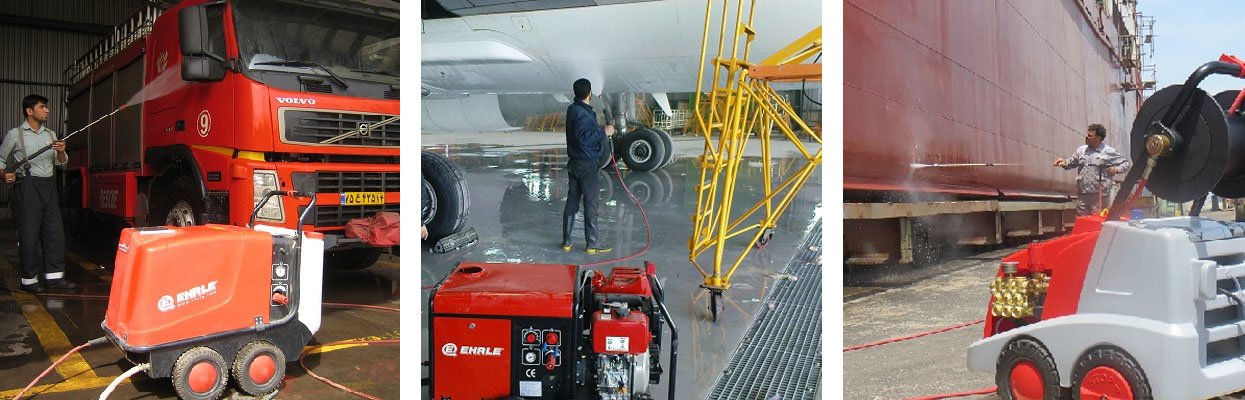 کاربرد واترجت در صنایع مختلف