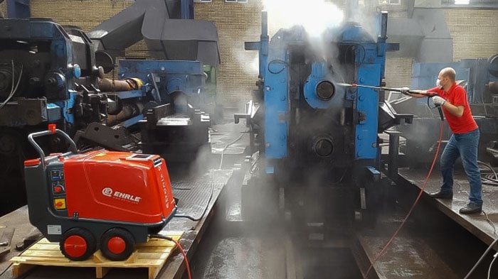 واترجت آب گرم در صنایع