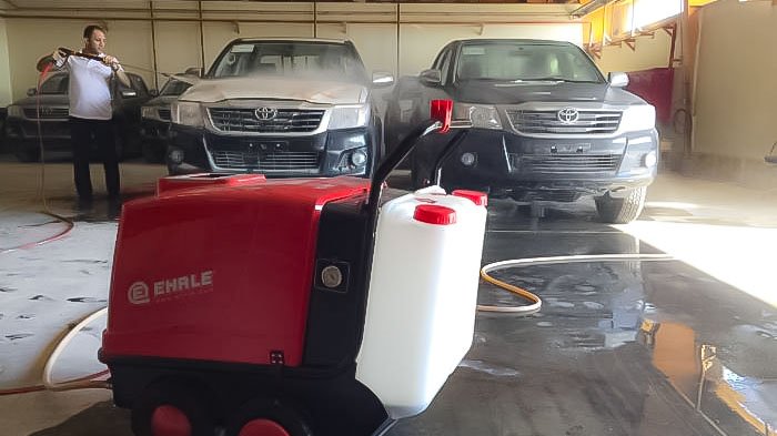 واترجت آب گرم برای کارواش