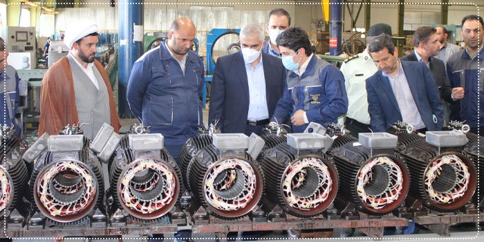پیشرفت چشم افزون کارخانه های صنعتی ایرانی در تولید الکتروموتور ac صنعتی