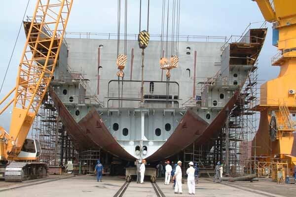 تعمیر کشتی روسی برای اولین بار در ایران