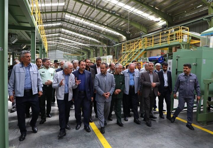 افتتاح خط تولید ۱۴ هزار تنی کویر تایر افتتاح خط تولید ۱۴ هزار تنی کویر تایر